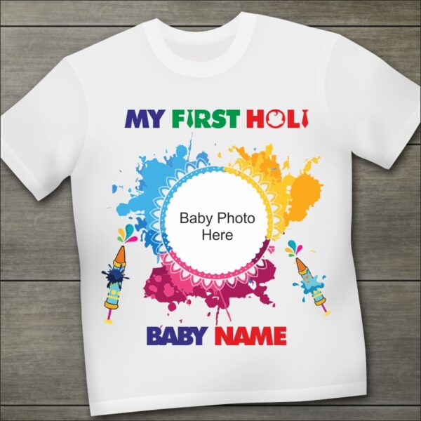 My-First-Holi-Photo-Printed-Personalized-T-shirt