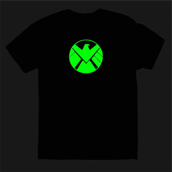 Glow In The Dark T-shirt Captain America