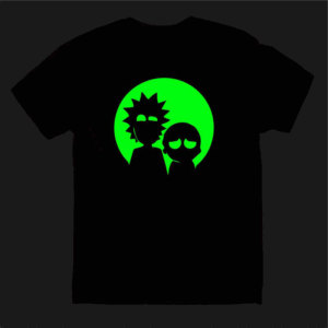 Glow In The Dark T-shirt Couple