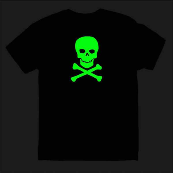 Glow In The Dark T-shirt Danger