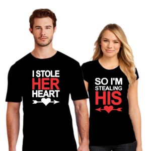Couple T Shirt His Her