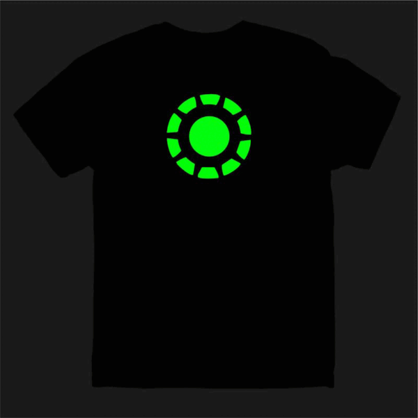 Glow In The Dark T-shirt Marvel Avanger