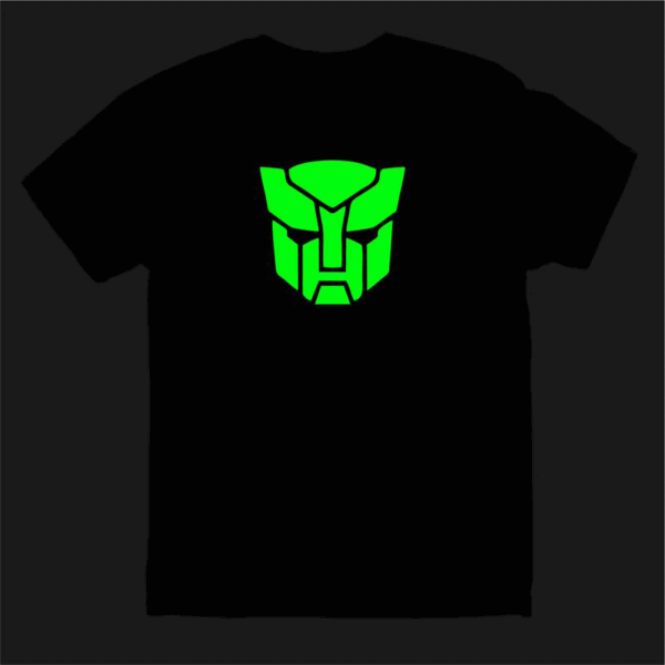 Glow In The Dark T-shirt Mask