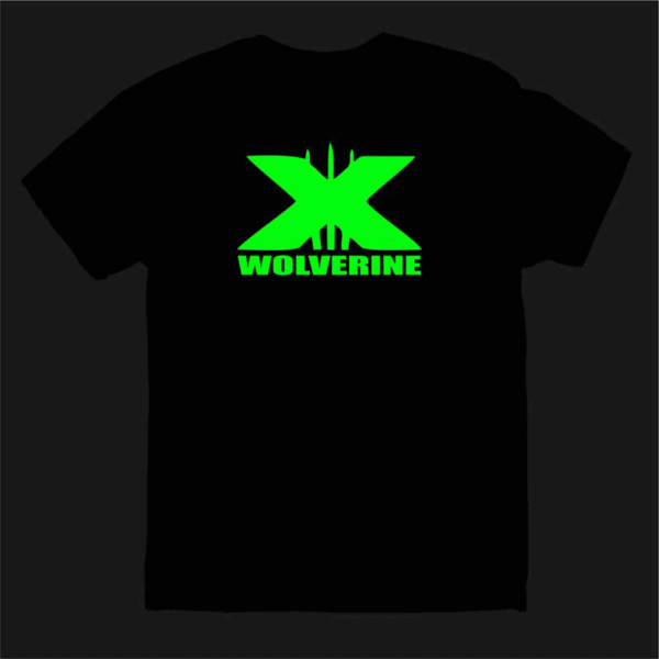 Glow In The Dark T-shirt Wolverine