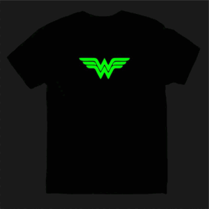 Glow In The Dark T-shirt Wonder Women