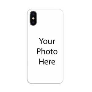 Customized iPhone X Apple Cut Back Cover