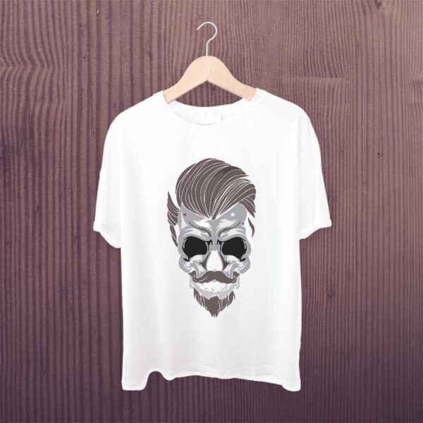 Man-T-shirt-Beard-Man-1