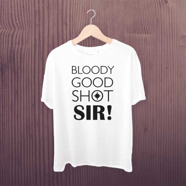 Man-T-shirt-Bloody-Good-Shot-1