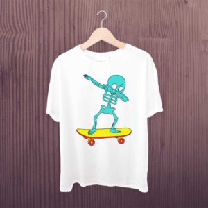 Man Printed T-shirt Born Swag