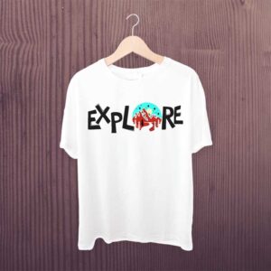 Man Printed T-shirt Explore