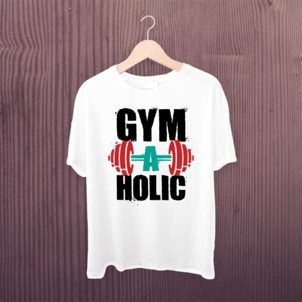 Man-T-shirt-Gym-Holic-1