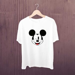 Man Printed T-shirt Miky Smile