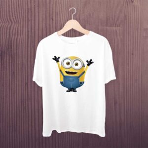 Man Printed T-shirt Minion Boy