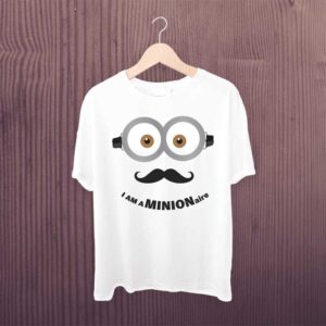 Man Printed T-shirt I am a Minion Aire