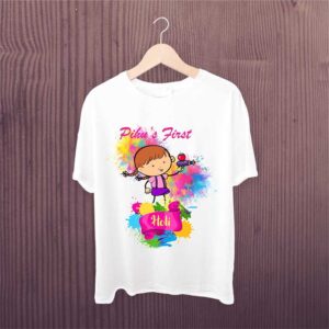 Holi Tshirt For Baby Girl
