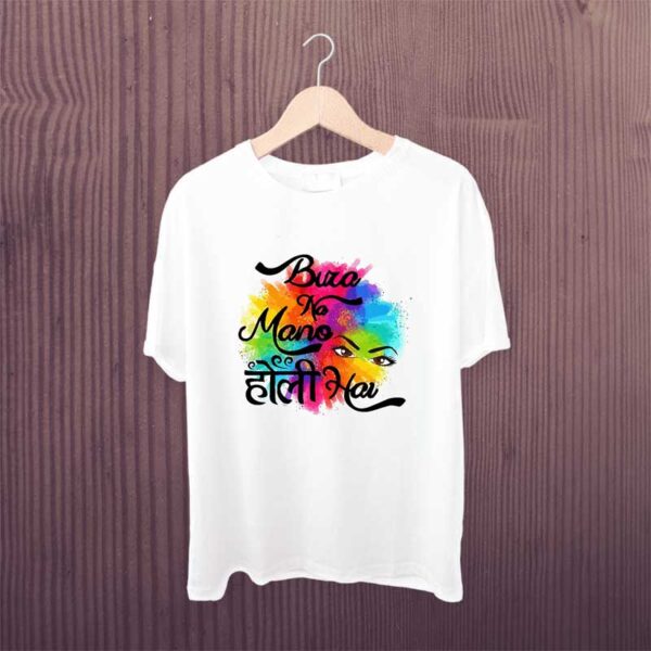 Holi-Tshirt-For-Girls-Bura-Na-Mano