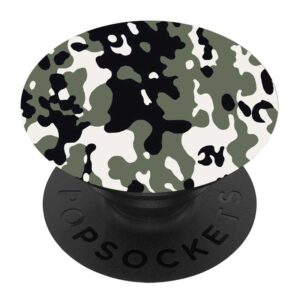 Mobile Pop Socket Holder Cameo Military