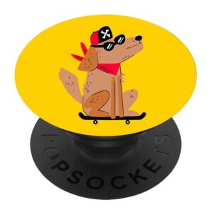 Mobile Pop Socket Holder Cute Dog