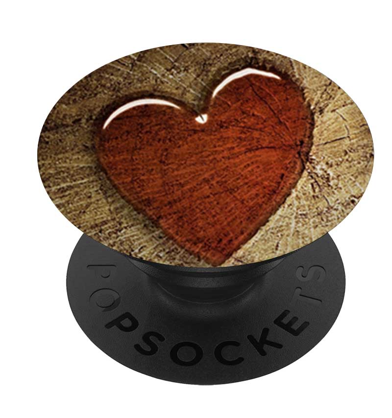 Mobile Pop Socket Holder Love Heart