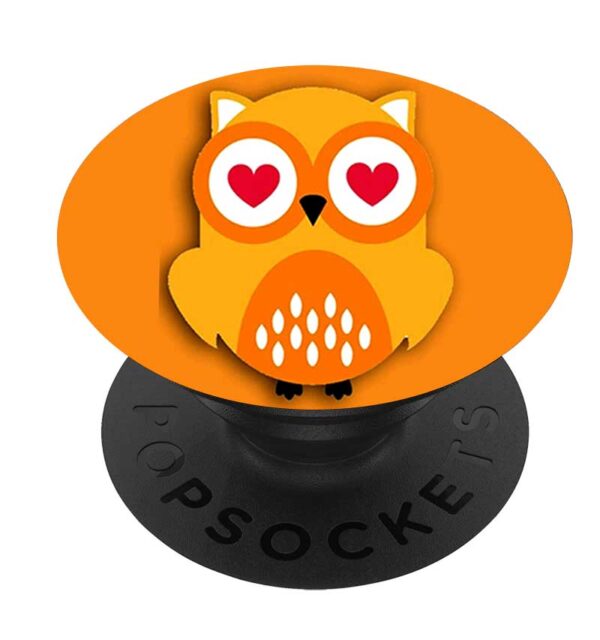 Mobile-Pop-Socket-Holder-Owl