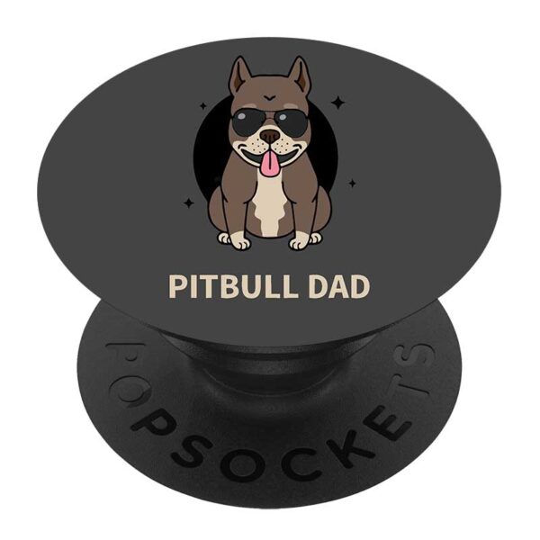 Mobile Pop Socket Holder Pitbull Dad