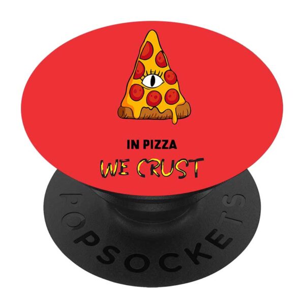 Mobile Pop Socket Holder Pizza Crust