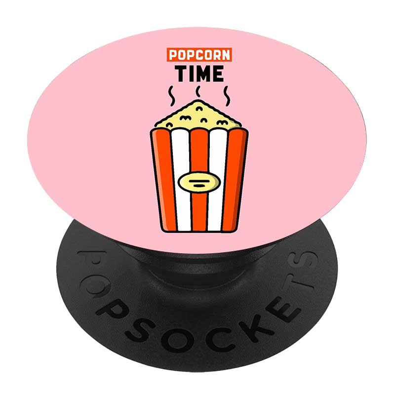 Mobile Pop Socket Holder Popcorn Time