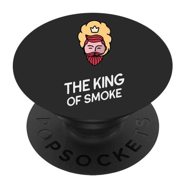 Mobile Pop Socket Holder The King Of Smoke