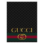 Gucci Black Carbon Mobile Skin