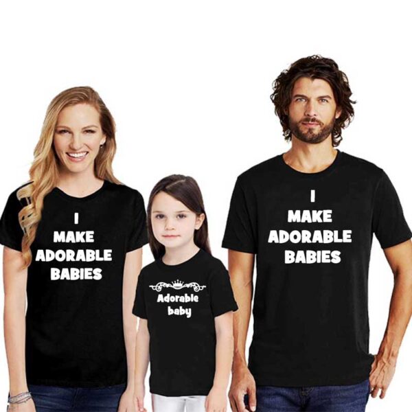 Family-T-shirt-Make-Adorable-Girl