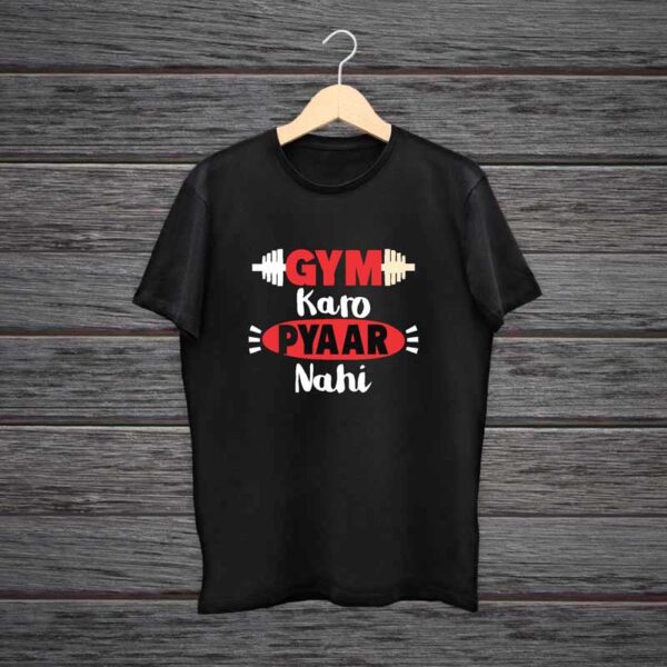 Man-Printed-Black-Cotton-T-shirt-Gym-Karo-Pyaar-Nahi-Gabru