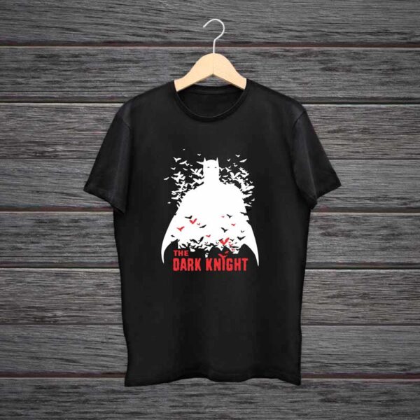 Man-Printed-Black-Cotton-T-shirt-The-Dark-Knight