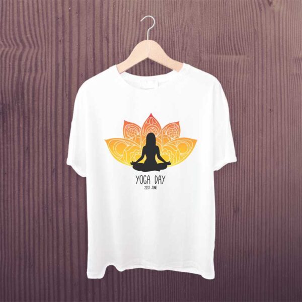 21-June-Yoga-Day-T-Shirt-Women-White-Printed