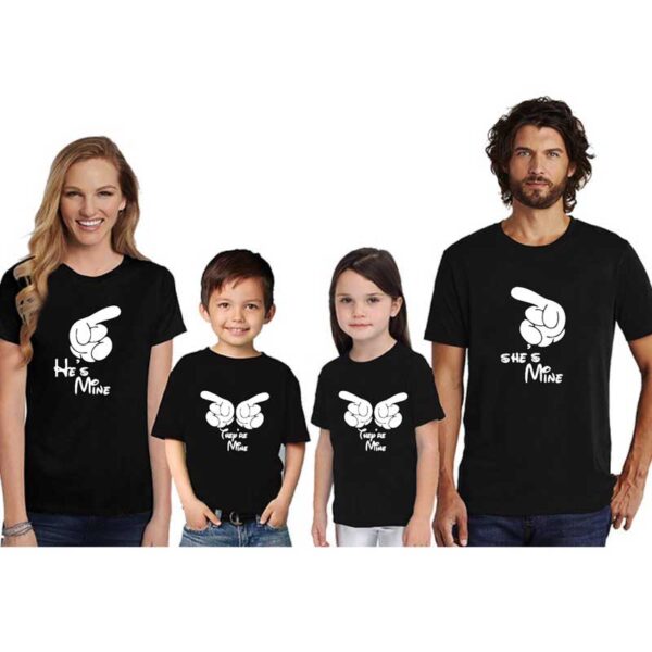 Family-T-Shirts-For-4-He-Is-Mine-She-Is-Mine