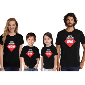 Family T-Shirts For 4 Super Awesome Mod Dad