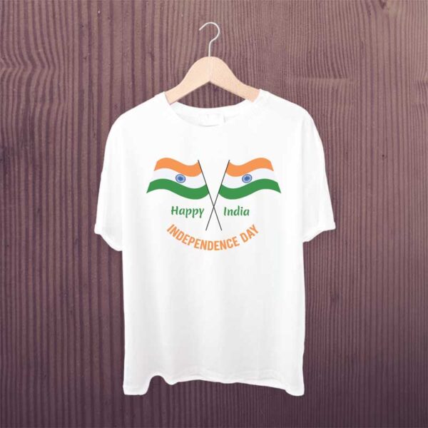 Independence-Day-Flag-T-Shirt-White-Printed