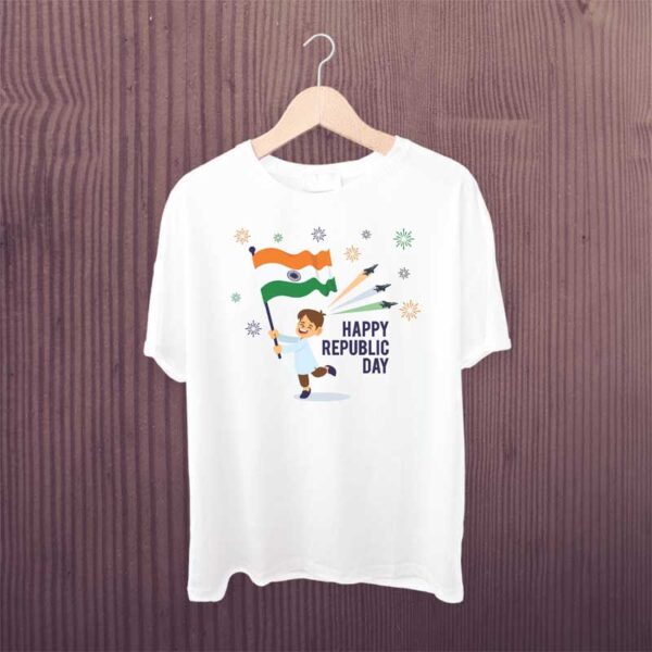 India-Republic-Day-T-Shirt-White-Printed