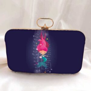 Cute Girl Clutch Bag