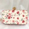 Diamond-button-rose-Printed-Clutch-Bag-1