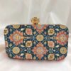 Red-Yellow-Flower-Printed-Clutch-Bag-1