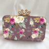 White-Pink-Rose-Printed-Clutch-Bag-1