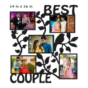 Customized Best Couple Wooden Photo Frame