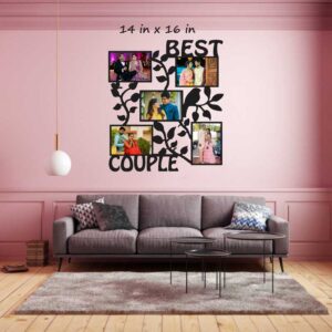 Customized Best Couple Wooden Photo Frame