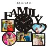 Family-Wooden-Photo-Frame-With-Clock