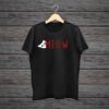 Girl-T-Shirt-Meow-Glitter-Print