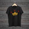 Girl-T-Shirt-Queen-Glitter-Print
