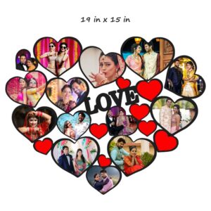 Customized Love Wooden Collage Photo Frame