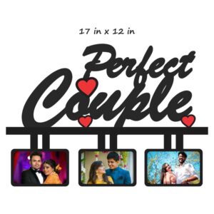 Customized Perfect Couple Wooden MDF Photo Frame