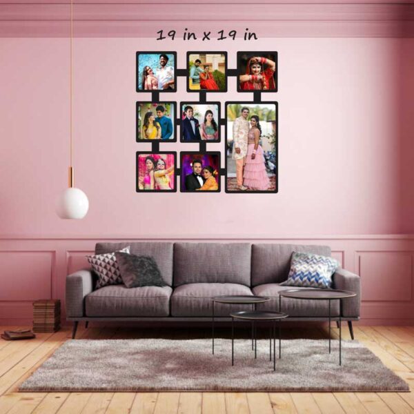 Square-8-Photo-Wooden-Frame-Wall