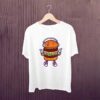 Kids-Tshirt-Burger-Music-Lover